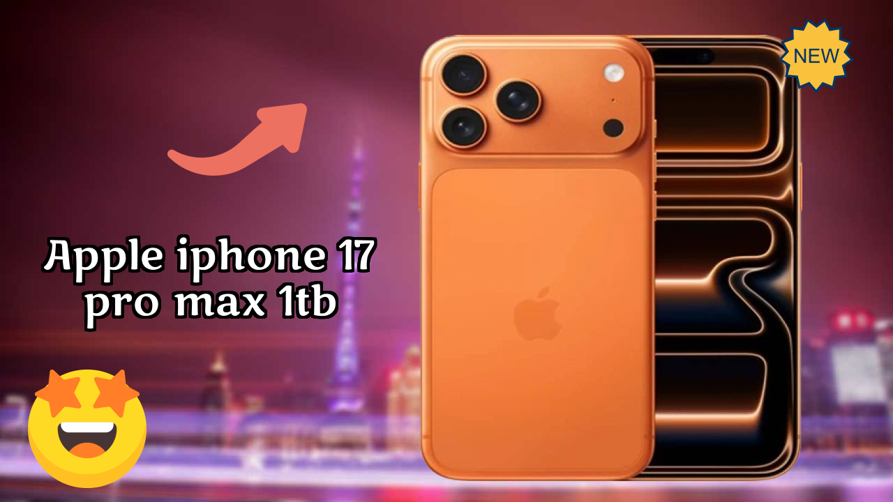 Apple IPhone 17 Pro Max 1TB Display Technology: Super Retina XDR OLED Review