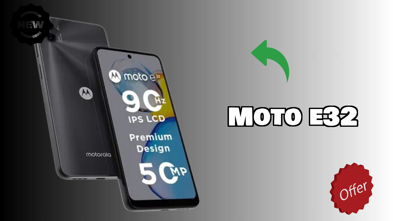Moto E32 Display Size: 6.5 Inches (16.51 Cm) Screen Review