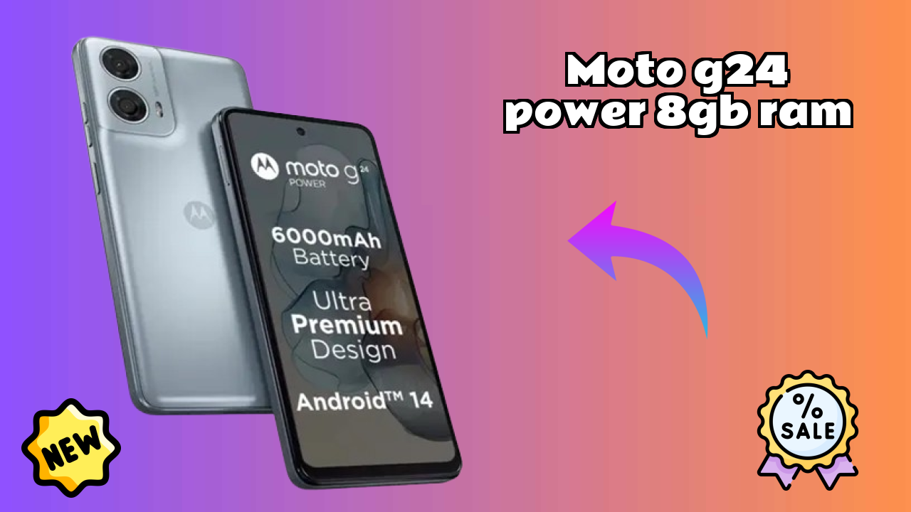 Moto G24 Power 8GB RAM Camera Review: 50 MP + 2 MP Rear Camera Photo Test