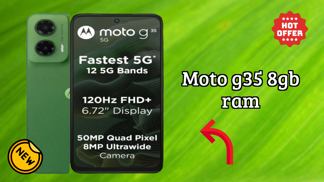 Moto G35 8GB RAM Display Analysis: LTPS LCD Quality