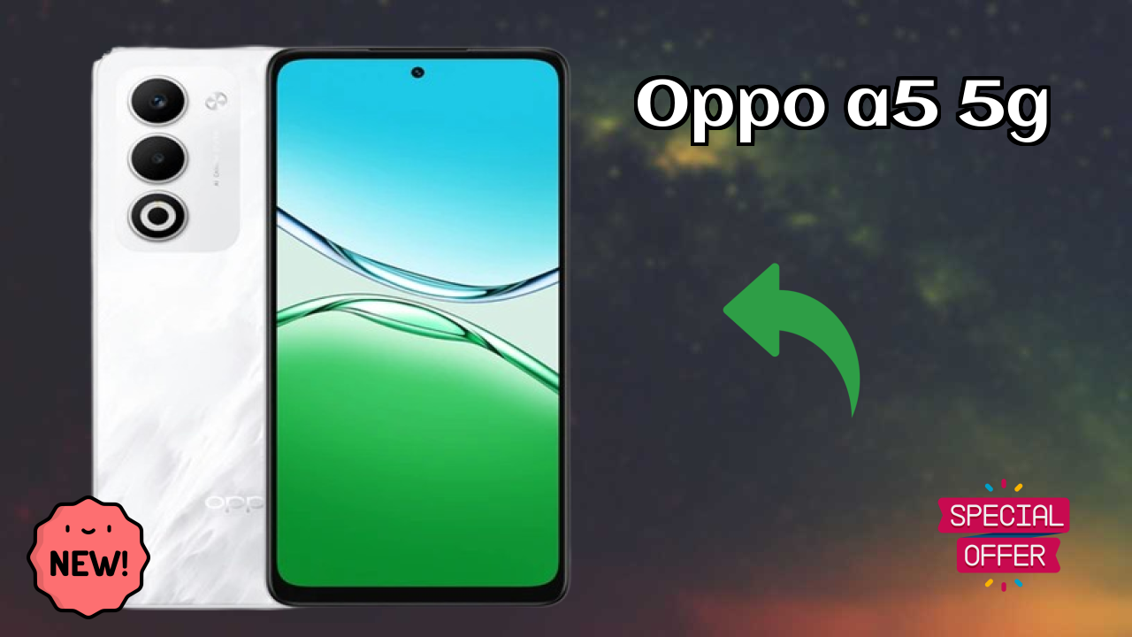 OPPO A5 5G at ₹15,498 - Complete Specifications List