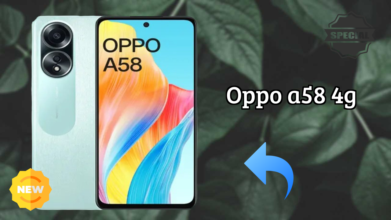 OPPO A58 4G Display Review: 6.72 Inches (17.07 Cm) Screen