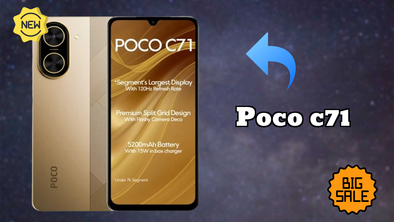 POCO C71 Gaming Test: Unisoc T7250 FPS Performance