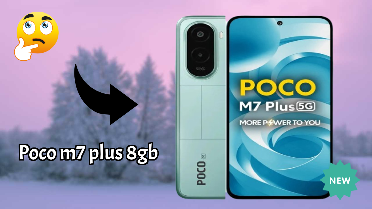 POCO M7 Plus 8GB at ₹13,999 - Complete Specifications