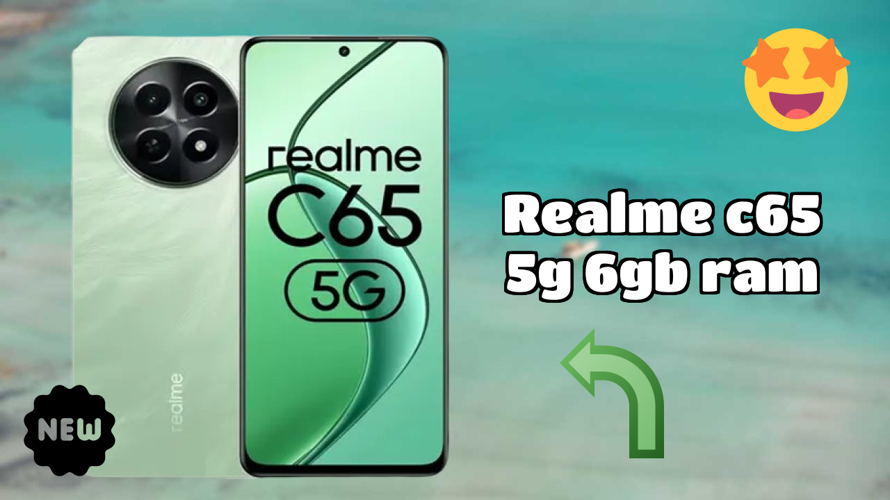 Realme C65 5G 6GB RAM Display Review: IPS LCD Technology