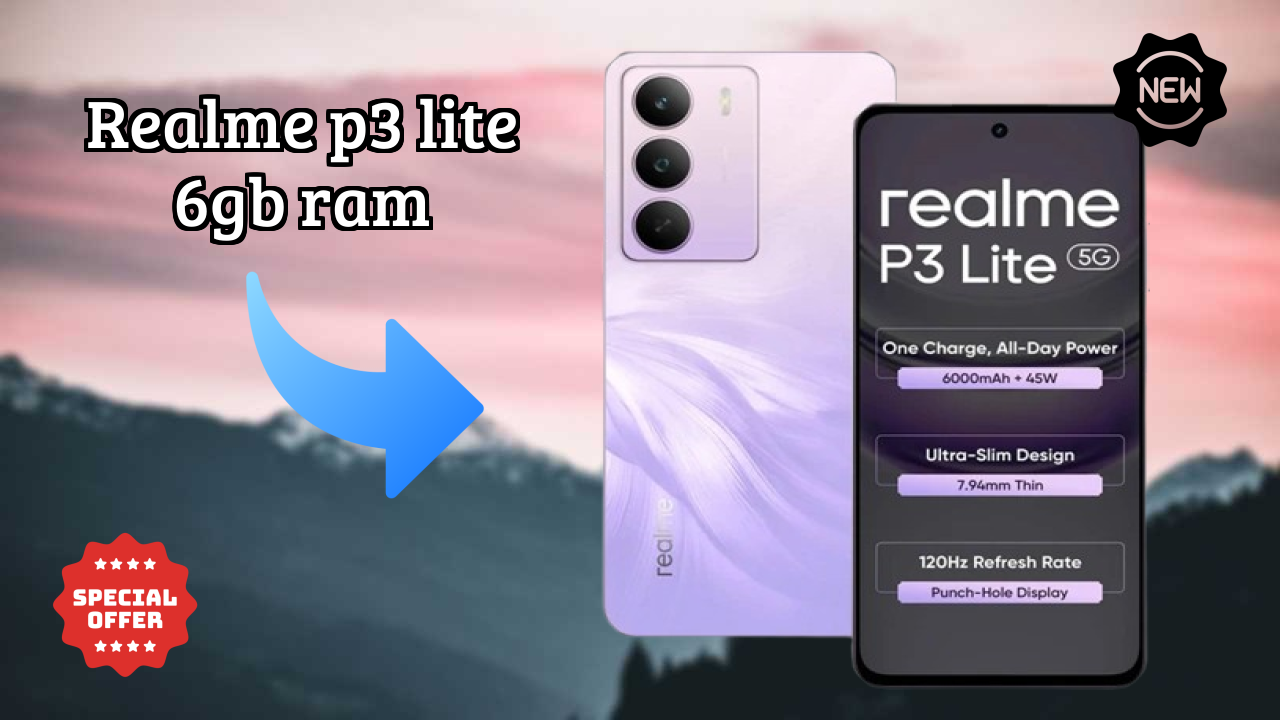 Realme P3 Lite 6GB RAM Processor Review: MediaTek Dimensity 6300 Speed Test