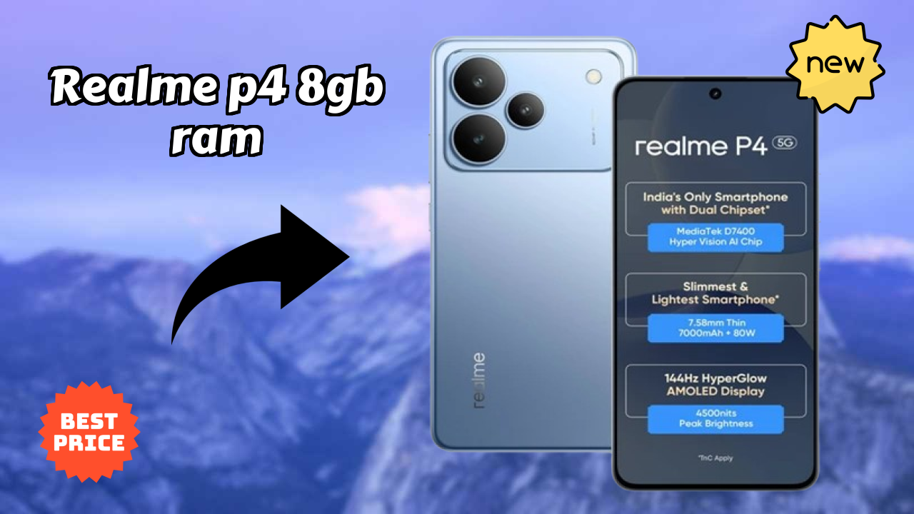 Realme P4 8GB RAM Processor Review: MediaTek Dimensity 7400 Ultra Performance