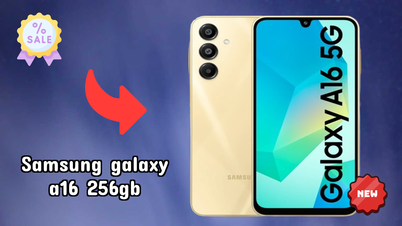 Unboxing Samsung Samsung Galaxy A16 256GB - First Impressions & Features