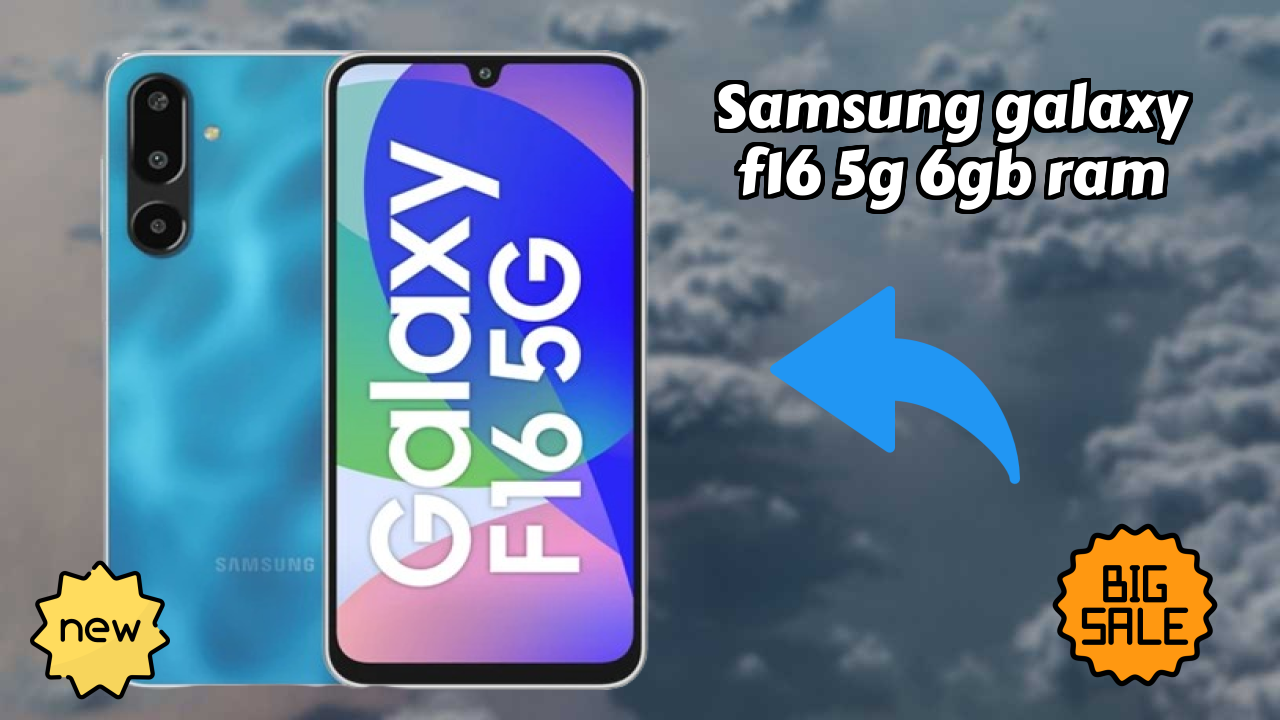 Samsung Galaxy F16 5G 6GB RAM at ₹13,999 - Best Deal Available Now