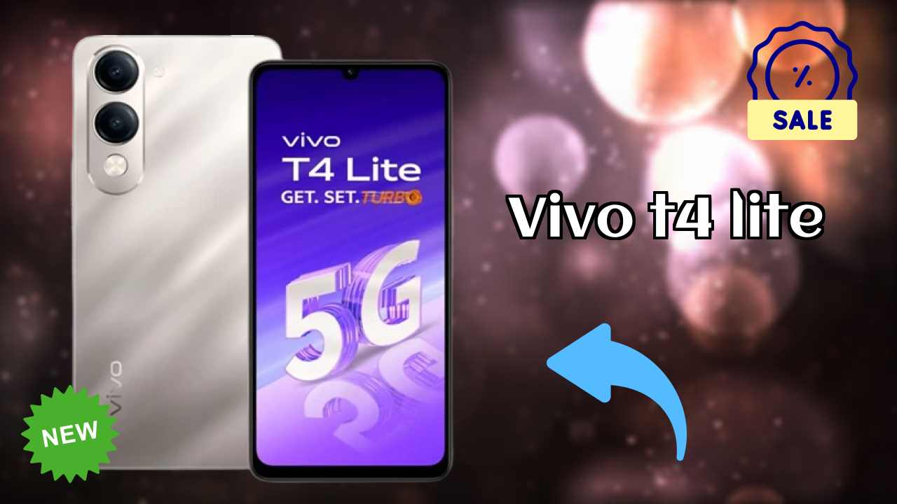 Vivo T4 Lite Display Technology: 6.74 Inches (17.12 Cm) Screen